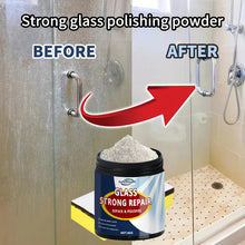 Load image into Gallery viewer, Glass Polishing Powder, Cerium Oxide Scratch Remover for Car Windows and Mirrors, 80g with Sponge