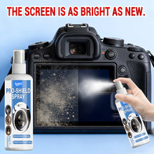 Load image into Gallery viewer, Camera Lens Cleaning Solution, Optical Cleaner for DSLR and Mirrorless Lenses, 60ml / 120ml with Cloth