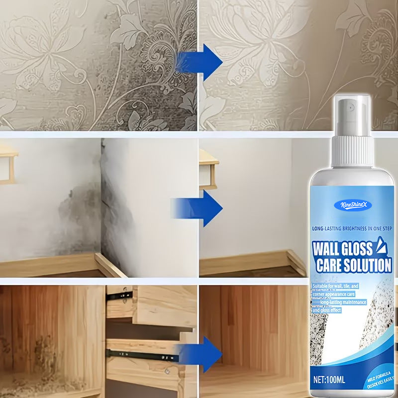 Wall Mold Remover Spray, Mildew Stain Cleaner for Bathroom and Cabinet Walls, 50ml / 100ml