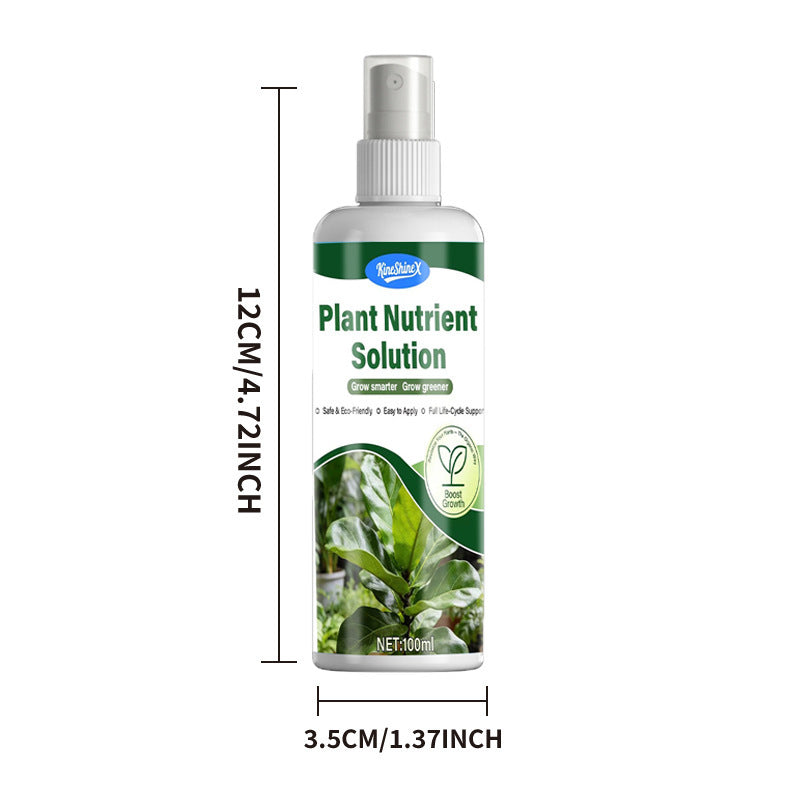 Plant Nutrient Solution Liquid Fertilizer for Potted Hydroponic Indoor Green