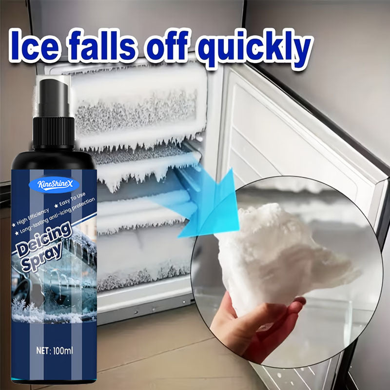 Freezer Defroster Spray with Scraper, Fast Ice and Frost Remover for Freezers, 50ml / 100ml