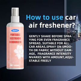 Toilet Odor Eliminator Spray, Bathroom Deodoriser for Smoke and Drain Smells
