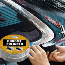 Load image into Gallery viewer, Chrome Polish Paste, Metal Restoration Compound for Wheels and Handles, 100g with Sponge