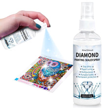 Load image into Gallery viewer, Diamond Painting Sealer Spray Clear Gloss Glue Finish for Canvas Cross Stitch Detail View 4