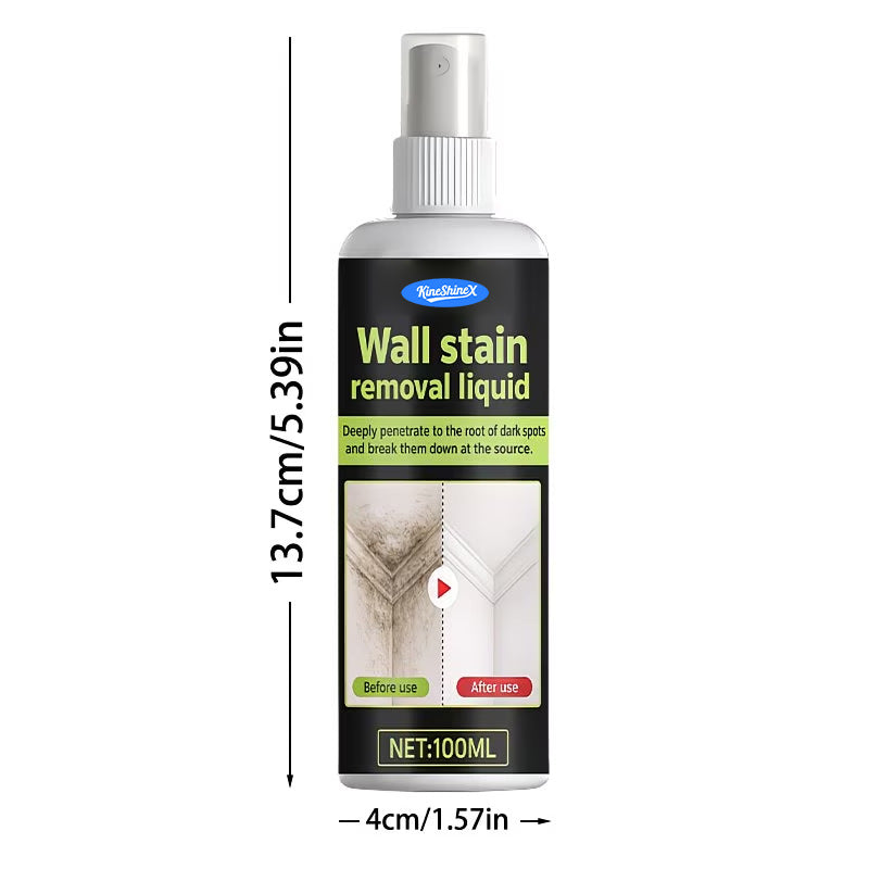Wall Stain Remover Spray, Renewal Cleaner for Black Marks and Grime, 50ml / 100ml