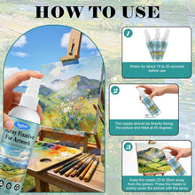 Load image into Gallery viewer, Sketch Fixative Spray Clear Matte Art Sealer for Charcoal Pastel Pencil