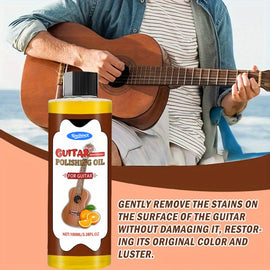 Guitar Care Polish Spray Natural Beeswax Oil for Fretboard Wood Conditioning
