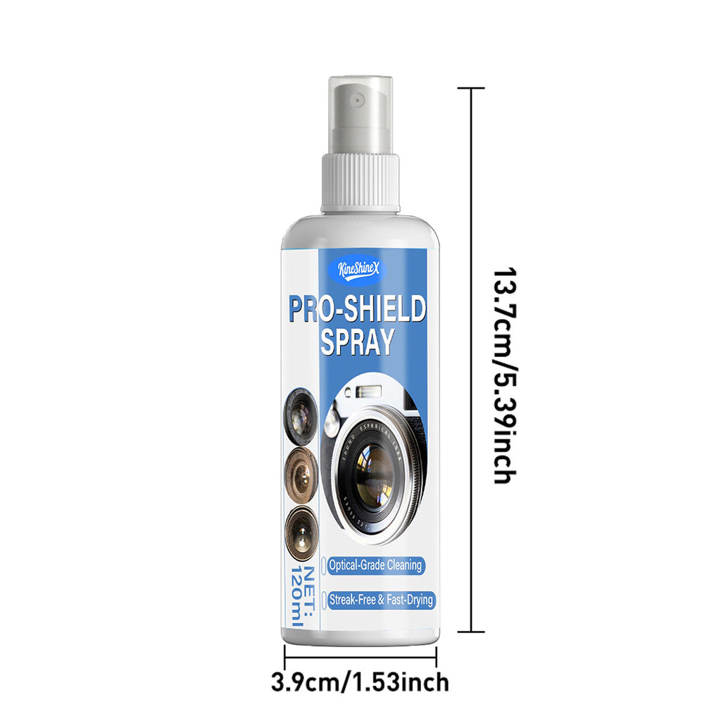 Camera Lens Cleaning Solution, Optical Cleaner for DSLR and Mirrorless Lenses, 60ml / 120ml with Cloth