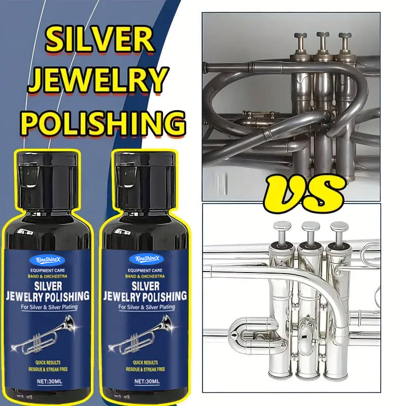 Silver Jewelry Polishing Cream Tarnish Remover Polish for Musical Instruments Detail View 1