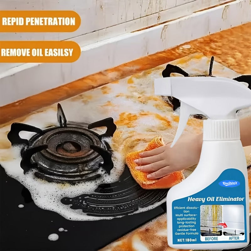 Kitchen Degreaser, Heavy Duty Grease Cleaner for Range Hoods and Stove Tops