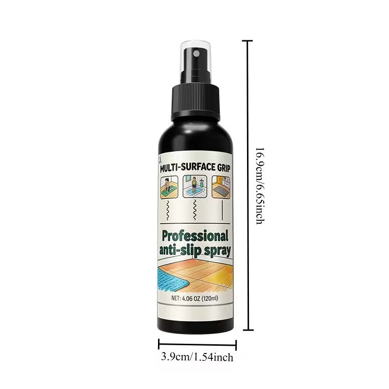 Anti-Slip Spray for Rugs and Mats, Non-Slip Grip Treatment for Bath and Yoga Mats, 60ml / 120ml
