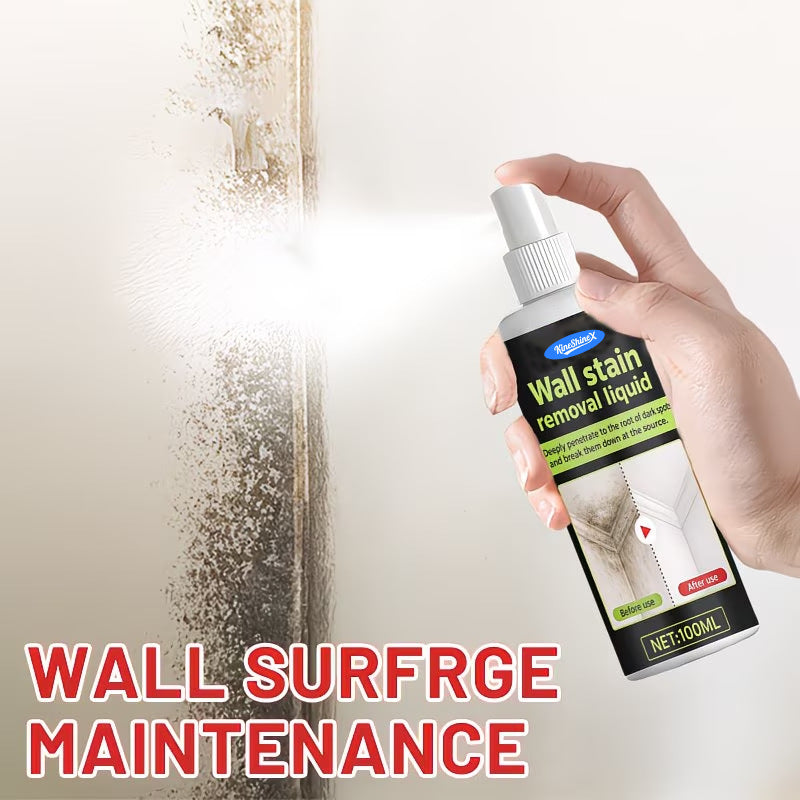 Wall Stain Remover Spray, Renewal Cleaner for Black Marks and Grime, 50ml / 100ml