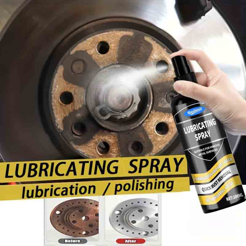 Metal Rust Remover Spray, Fast Acting Derusting Treatment for Steel Surfaces, 100ml with Cloth