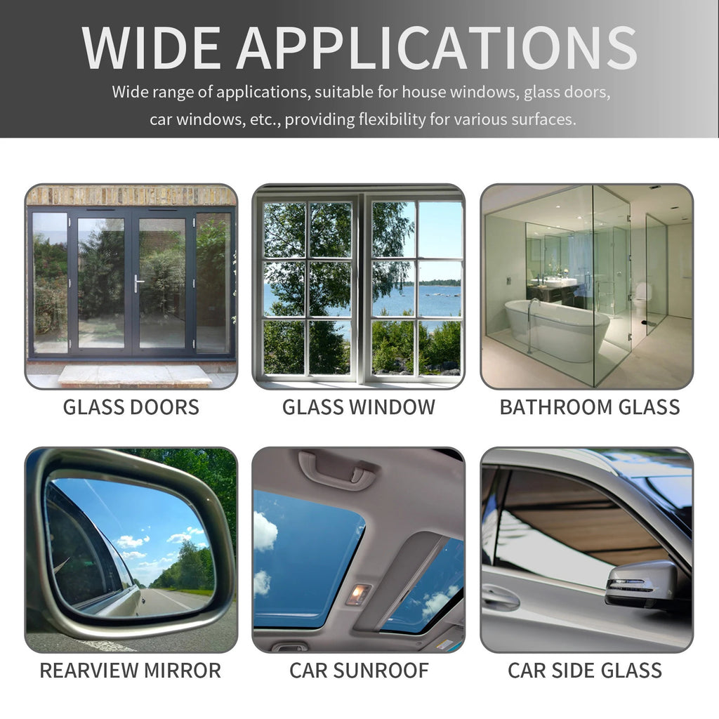 Frosted Glass Spray, Privacy Window Film Coating for Bathroom Windows, 120ml