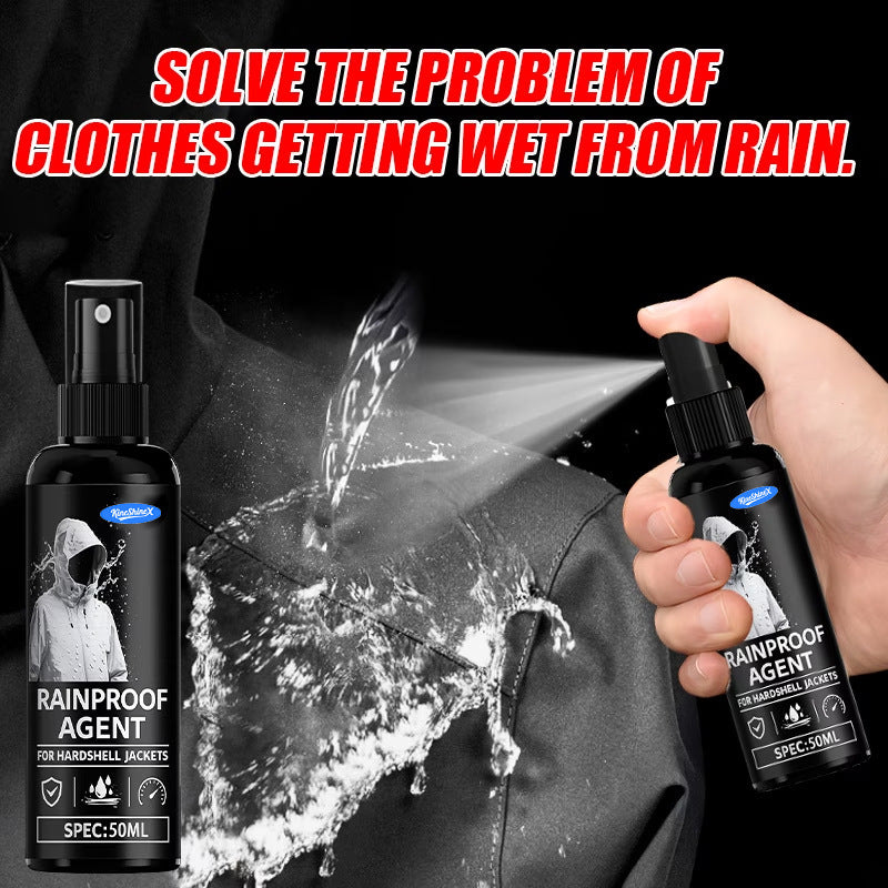 Waterproof Spray for Shoes and Outerwear, Nano Fabric Protector, 50ml / 100ml with Cloth