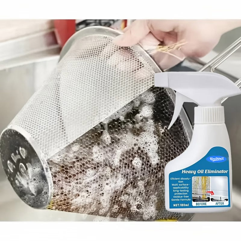 Kitchen Degreaser, Heavy Duty Grease Cleaner for Range Hoods and Stove Tops