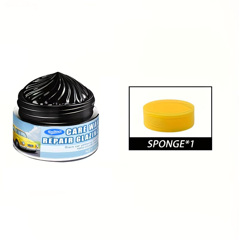 Car Scratch Remover and Polish Paste, Paint Restoration Compound, 30ml / 50ml / 100ml with Sponge