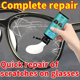 Eyeglass Scratch Remover Paste, Lens Polishing Compound for Glasses and Frames, 35ml / 55ml with Sponge