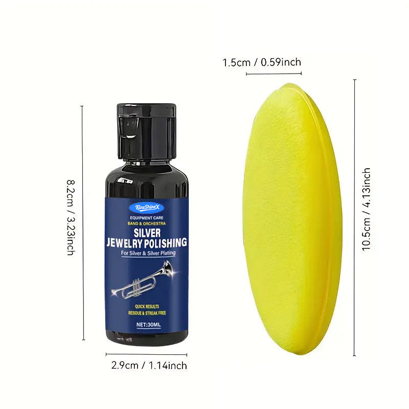 Silver Jewelry Polishing Cream Tarnish Remover Polish for Musical Instruments Detail View 6