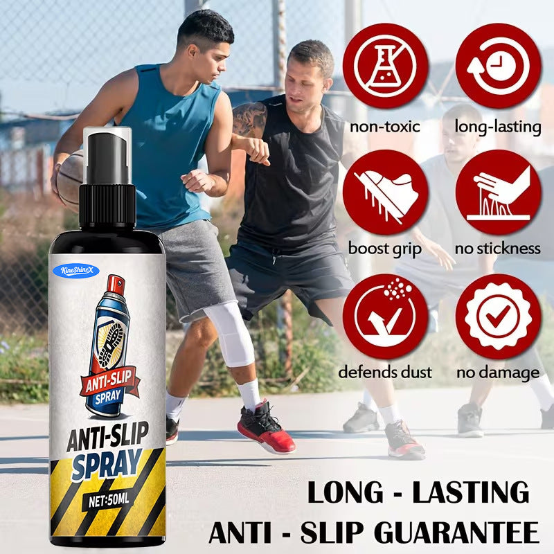 Sneaker Sole Grip Spray Traction Enhancer Anti-Slip for Basketball Gym Shoes Detail View 4