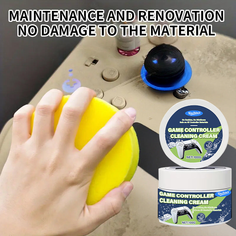 Game Controller Cleaning Cream for PS5 Xbox Switch, Joystick & Button Cleaner, Deep Cleaning