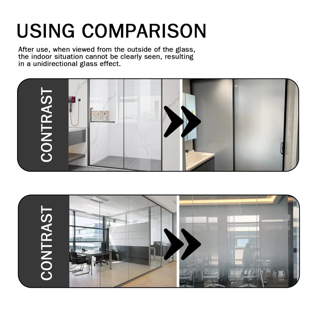 Frosted Glass Spray, Privacy Window Film Coating for Bathroom Windows, 120ml