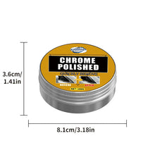 Load image into Gallery viewer, Chrome Polish Paste, Metal Restoration Compound for Wheels and Handles, 100g with Sponge