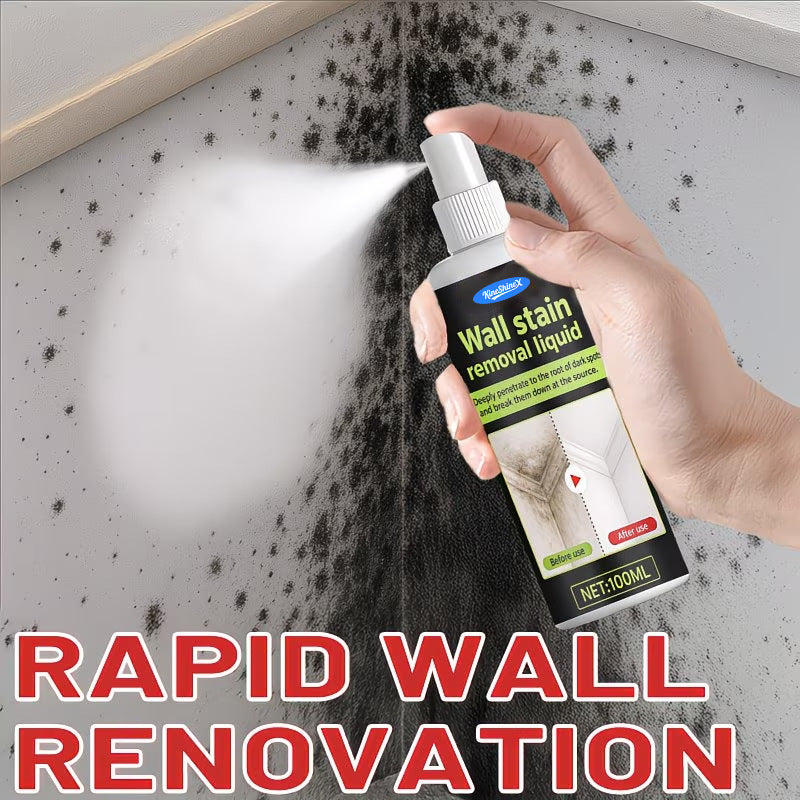 Wall Stain Remover Spray, Renewal Cleaner for Black Marks and Grime, 50ml / 100ml