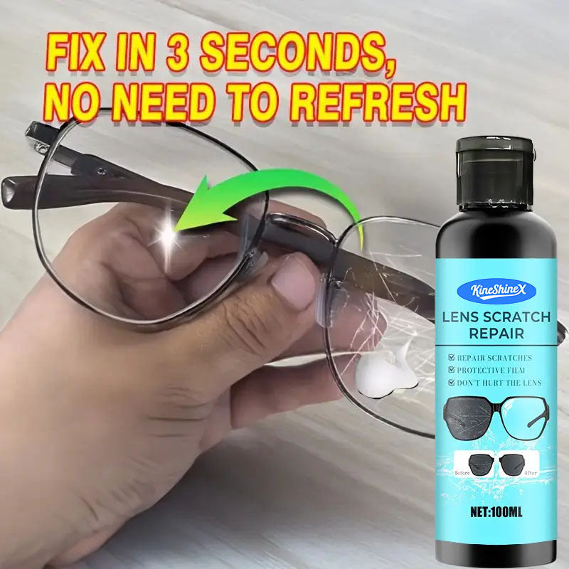 Eyeglass Repair Paste, Lens and Frame Protector Against Scratches and Yellowing, 30ml / 100ml with Sponge