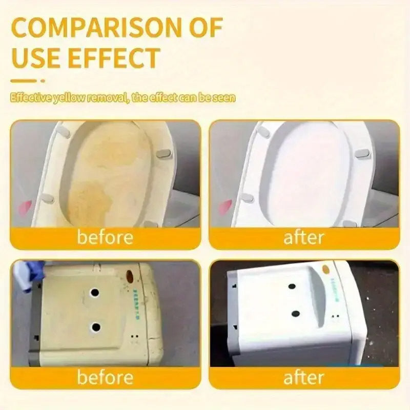 Plastic Restoration Liquid, Anti-Yellowing Cleaner for AC Panels and Lamp Covers, 50ml / 100ml