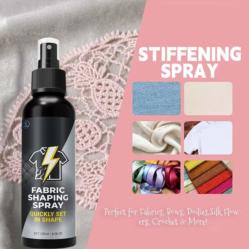 Fabric Starch Spray, Wrinkle Release and Clothing Shaping Spray, 120ml
