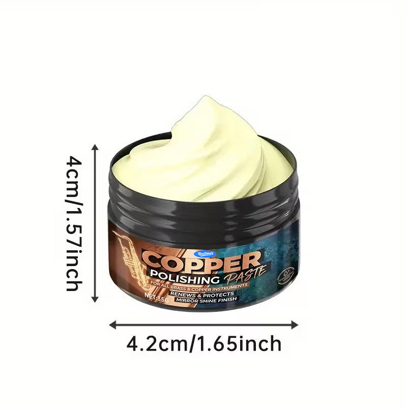 Musical Instrument Metal Polish Paste Restorer for Saxophone Flute Brass
