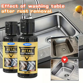 Metal Cleaning Paste, Chrome and Stainless Steel Polish, 30ml / 100ml with Cleaning Pad
