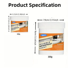 Load image into Gallery viewer, Clear Waterproof Sealant with Brush, Transparent Waterproof Coating for Sinks, Countertops, Walls and Pipe Seams