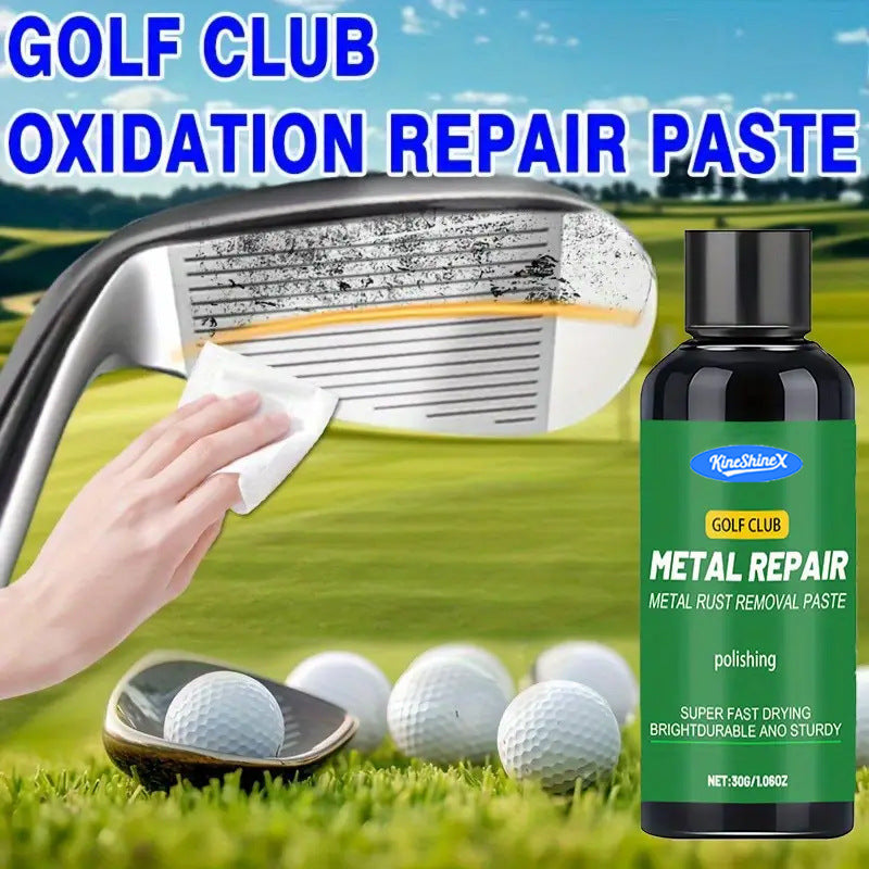 Golf Club Metal Shaft Polishing Paste Rust Remover Restorer for Irons Wedges Detail View 3