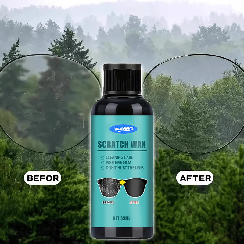 Eyeglass Scratch Remover Paste, Lens Polishing Compound for Glasses and Frames, 35ml / 55ml with Sponge