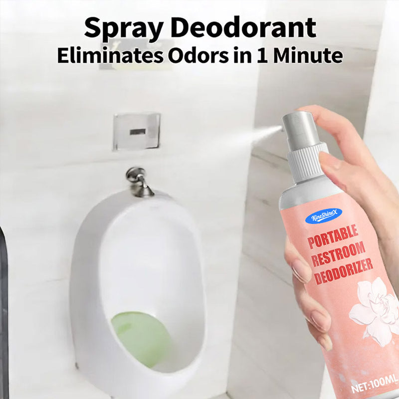 Toilet Odor Eliminator Spray, Bathroom Deodoriser for Smoke and Drain Smells