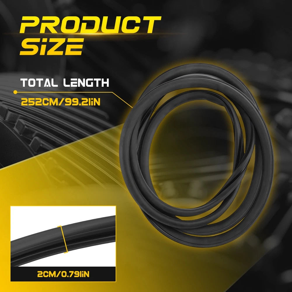 Sunroof Weatherstrip Seal Roof Upper Glass Gasket for TOYOTA LEXUS 63251-30100
