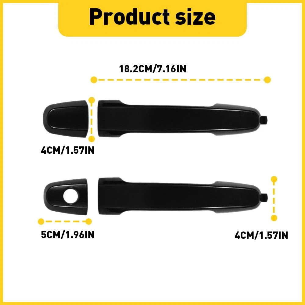 LH RH Handle Exterior Door Fit 2001-12 Toyota RAV4 Front Passenger Driver Side
