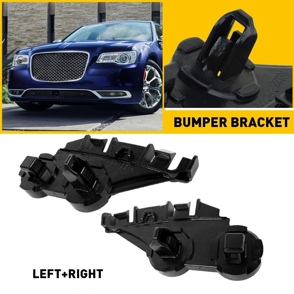 For CHRYSLER 2011-2020 300 Front Brackets Bumper Support Pair L&R Retainer Pair