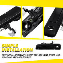 Load image into Gallery viewer, 2/4X Front Rear Left Right Exterior Door Handles for Mitsubishi Mirage 1997-2002