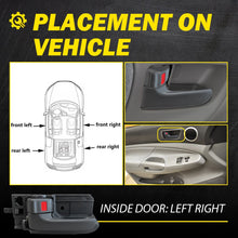 Load image into Gallery viewer, Fit Toyota 2003-2008 Corolla Inside Door Handle Interior Right &amp; Left Pair Gray