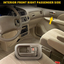 Load image into Gallery viewer, Door Handle Beige Inside Interior RH Front Right 91298 Side Fit 98-03 Sienna