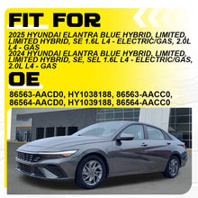 Load image into Gallery viewer, Fit Hyundai Elantra 2024-2025 Front Left Right Fog Light Cover Bezel Trim 2-20X