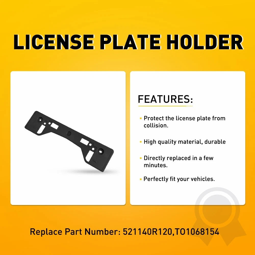 NEW OEM Front License Plate Holder 2019-2024 Bracket for Toyota RAV4 TO1068154