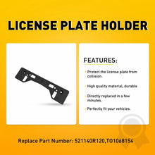 Load image into Gallery viewer, NEW OEM Front License Plate Holder 2019-2024 Bracket for Toyota RAV4 TO1068154