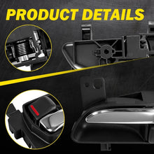 Load image into Gallery viewer, 1-10PCS Fit Subaru CROSSTREK 2013-2017 Inner Left Door Handle Latch Black Chrome