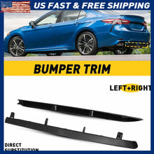 Load image into Gallery viewer, 2X Right Left Rear Bumper Lower For Trim Molding 2018-2020 Camry Toyota SE/XSE