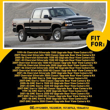 Load image into Gallery viewer, 1X Tailgate Bezel Handle Camera Backup For Silverado Chevy 99-06 GMC Sierra 1500