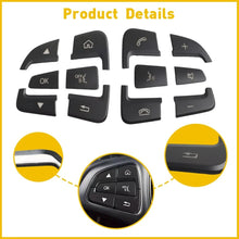 Load image into Gallery viewer, 1-10Set Steering Wheel Fit Button Cap 15+ Mercedes B Benz C A GLA GLS GLE CLASS